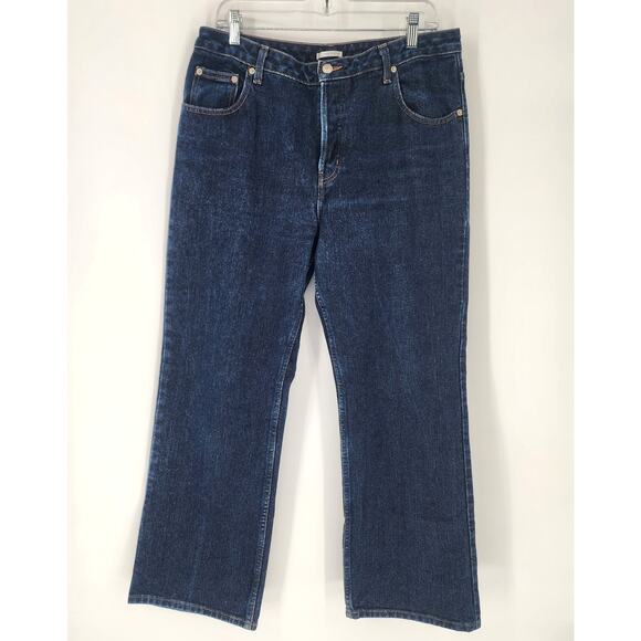 Halogen 100% Cotton Button Fly Straight Leg Jeans Women’s Size 14 - Picture 9 of 10